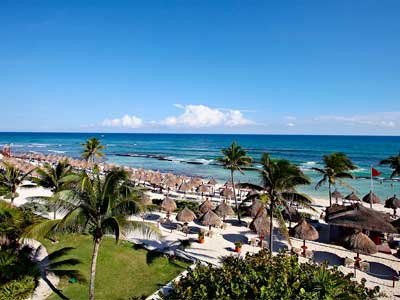 Scenic view of Bahia Principe, Riviera Maya - ideal destination for your private transfer