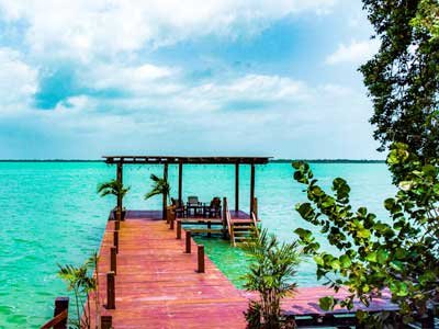 Vista panorámica de Chetumal, Riviera Maya - destino ideal para su traslado privado