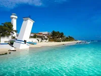Scenic view of Puerto Morelos, Riviera Maya - ideal destination for your private transfer